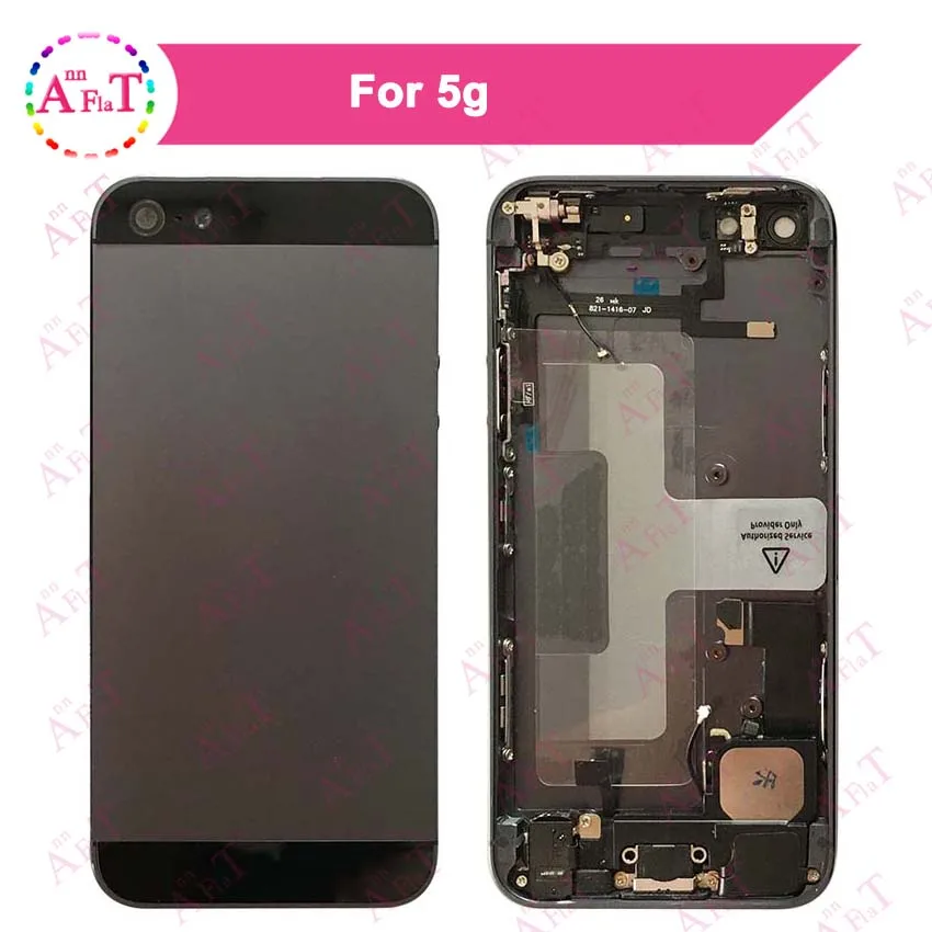 20Pcs/lot DHL AAA Back Middle Frame Chassis Full Housing Assembly Battery Cover Door Rear with Flex Cable For IPhone 5 5G 5S
20Pcs/lot DHL AAA Back Middle Frame Chassis Full Housing Assembly Battery Cover Door Rear with Flex Cable For IPhone 5 5G 5S