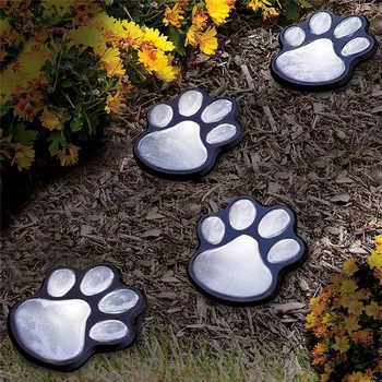 Hi-Lumix Paw Print Solar Garden Lights -1 Set of 4 Animal Paws Design Outdoor Landscape decorative LED Lights
Hi-Lumix Paw Print Solar Garden Lights -1 Set of 4 Animal Paws Design Outdoor Landscape decorative LED Lights