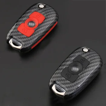 ABS Carbon Fiber Shell+Silicone Cover Remote Key Holder Fob Case&KeyChain For Buick Verano
ABS Carbon Fiber Shell+Silicone Cover Remote Key Holder Fob Case&KeyChain For Buick Verano