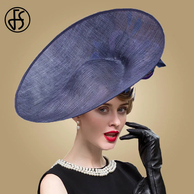FS Fascinators Blue Hat Women Large Brim Flowers Linen Royal Wedding Fedoras Ladies Sinamay Hats Kentucky Derby Party Fedora
FS Fascinators Blue Hat Women Large Brim Flowers Linen Royal Wedding Fedoras Ladies Sinamay Hats Kentucky Derby Party Fedora