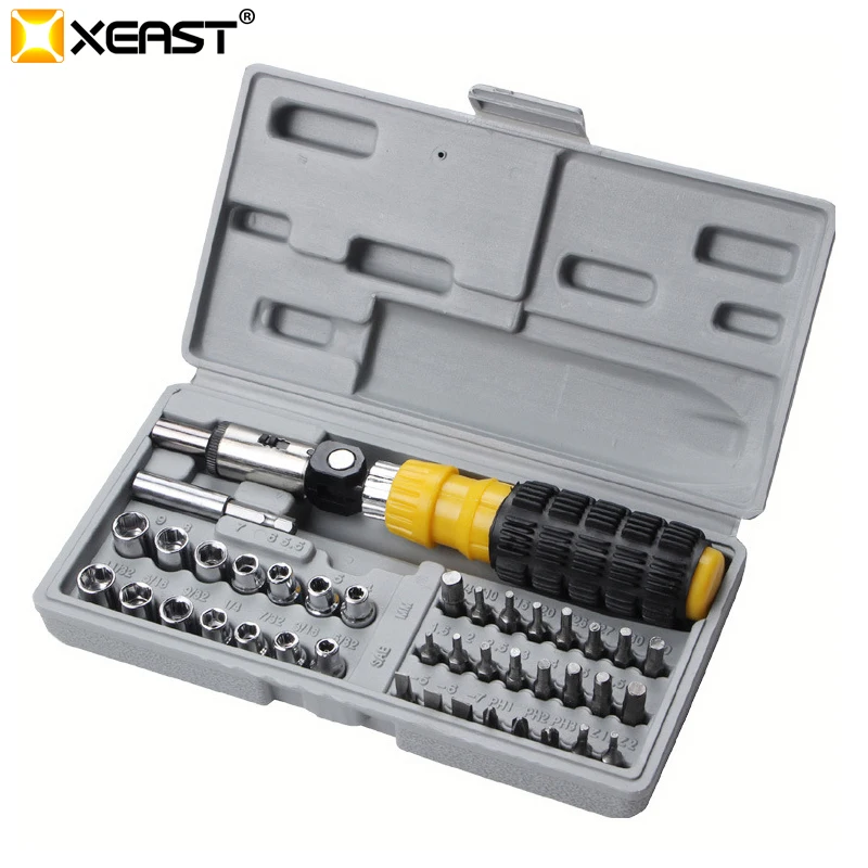 41pcs bit and socket set Wrench Set Hand Socket Set Screwdriver set for Car bicycle Repair
41pcs bit and socket set Wrench Set Hand Socket Set Screwdriver set for Car bicycle Repair