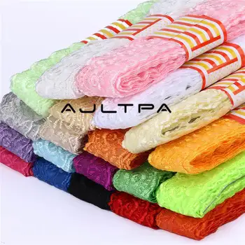 50pcs (10yards/pc) Beautiful Lace Ribbon Tape Wide 45MM Trim Fabric DIY Embroidered Cord For Sewing Applique Wedding Decoration
50pcs (10yards/pc) Beautiful Lace Ribbon Tape Wide 45MM Trim Fabric DIY Embroidered Cord For Sewing Applique Wedding Decoration