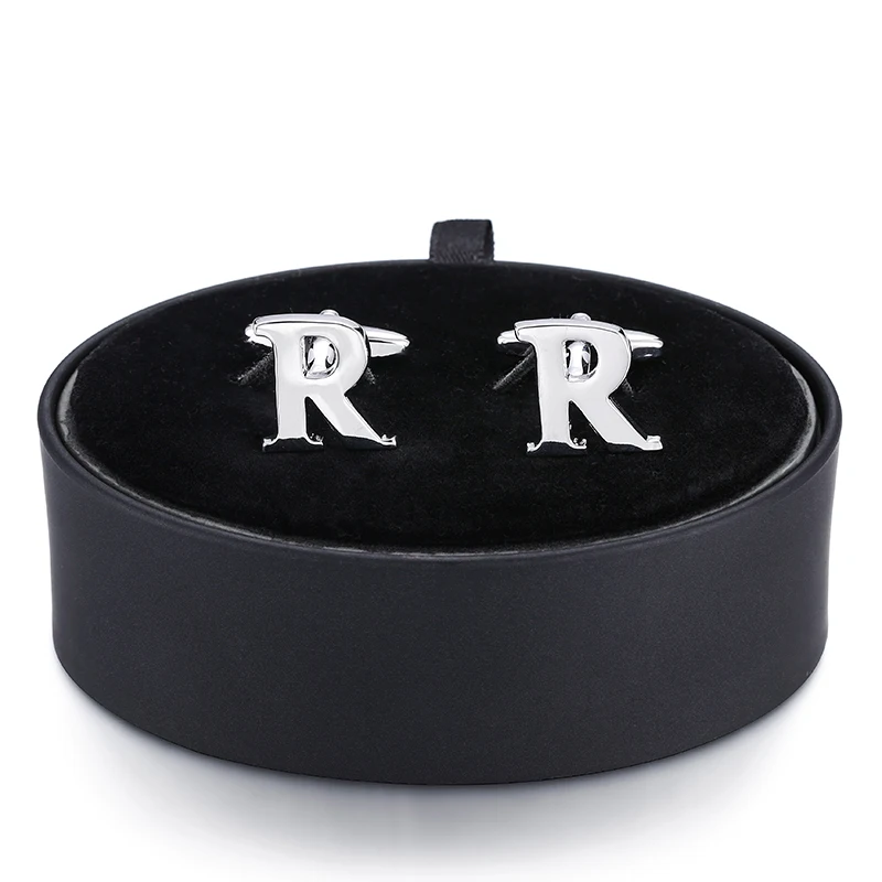 DY a set of high quality fashion silvery letter R Cufflinks black leather box men French shirt Cufflinks box set free shipping
DY a set of high quality fashion silvery letter R Cufflinks black leather box men French shirt Cufflinks box set free shipping