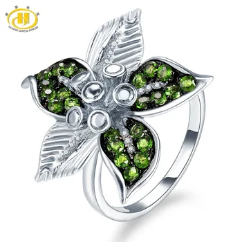 Hutang Stone Jewelry Natural Chrome Diopside and Topaz Solid 925 Sterling Silver Wedding Ring Fine Gemstone Jewelry For Gift New
Hutang Stone Jewelry Natural Chrome Diopside and Topaz Solid 925 Sterling Silver Wedding Ring Fine Gemstone Jewelry For Gift New