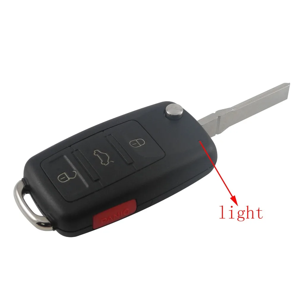 Remote 3+1 Buttons Flip Folding Car Key Shell Key Case Cover for Volkswagen VW Touareg DKT0042 Car-Styling
Remote 3+1 Buttons Flip Folding Car Key Shell Key Case Cover for Volkswagen VW Touareg DKT0042 Car-Styling