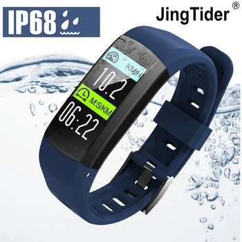 JingTider S906 Waterproof IP68 Smart Bracelet Professional GPS Sport Wristband Color Screen Heart Rate Monitor Activity Tracker
JingTider S906 Waterproof IP68 Smart Bracelet Professional GPS Sport Wristband Color Screen Heart Rate Monitor Activity Tracker