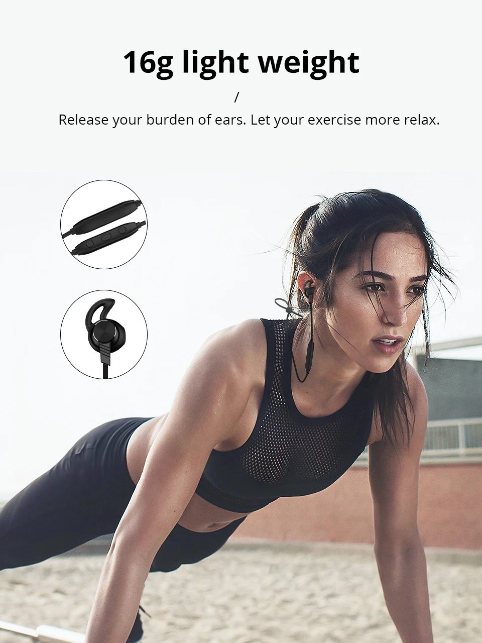 Bluetooth Metal Earphones with HD Mic Bluetooth Metal Earphones with HD Mic