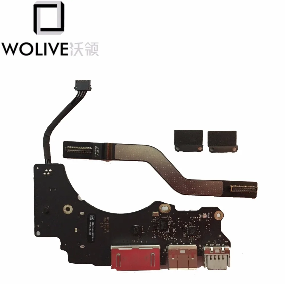 Оригинальная плата USB для Macbook Pro Retina 13 "A1502 I/O аудио, 2013 2014 820-3539-A USB, HDMI, SD кардридер
Оригинальная плата USB для Macbook Pro Retina 13 "A1502 I/O аудио, 2013 2014 820-3539-A USB, HDMI, SD кардридер