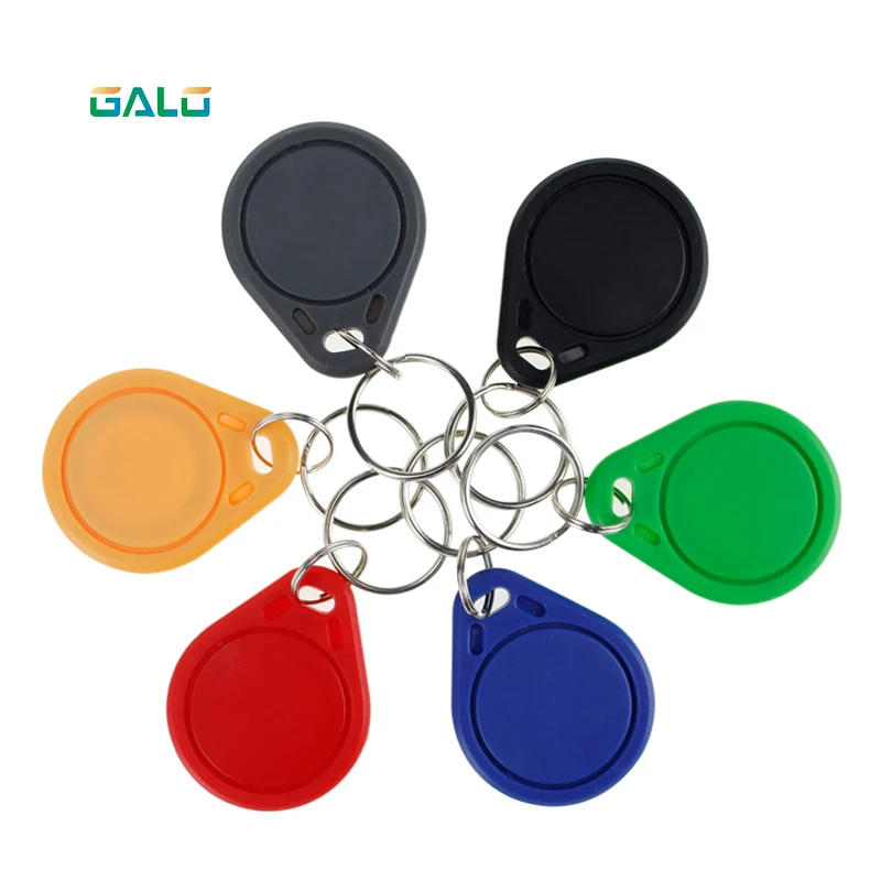 10pcs RFID ABS smart tags multicolou keyfobs 13.56 MHz IC keychains NFC tags ISO14443A MF Classic® 1k access control keycard
10pcs RFID ABS smart tags multicolou keyfobs 13.56 MHz IC keychains NFC tags ISO14443A MF Classic® 1k access control keycard