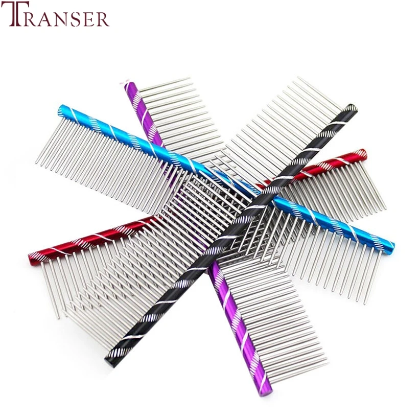 Transer Pet Supply Stainless Steel Pin Pet Dog Cat Hair Comb Brush Pet Grooing Combs Tool 80406
Transer Pet Supply Stainless Steel Pin Pet Dog Cat Hair Comb Brush Pet Grooing Combs Tool 80406