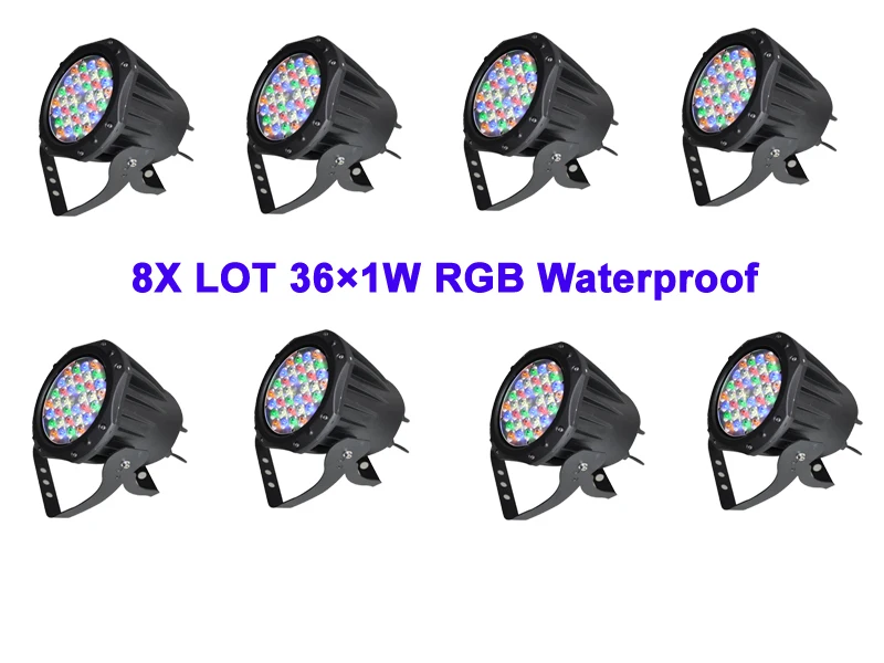 8X LOT Freeshipping NEW 36leds*1W RGB 3in1 Full Color LED Par Light,LED Par64 Light,PAR can for concert show,TV Studio,club
8X LOT Freeshipping NEW 36leds*1W RGB 3in1 Full Color LED Par Light,LED Par64 Light,PAR can for concert show,TV Studio,club