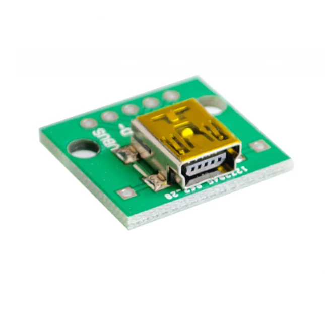10pcs/lot Mini USB to DIP Adapter Converter for 2.54mm PCB Board DIY Power Supply USB-02 New Wholesale
10pcs/lot Mini USB to DIP Adapter Converter for 2.54mm PCB Board DIY Power Supply USB-02 New Wholesale