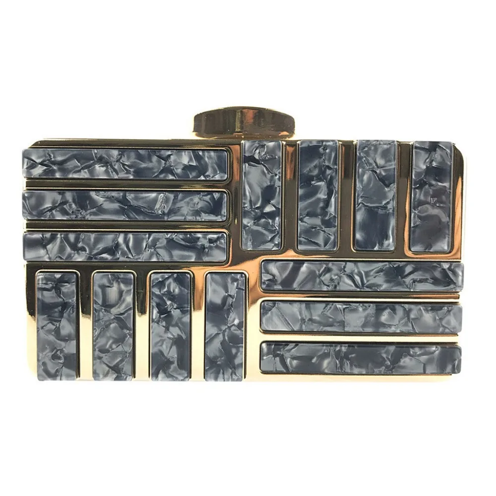 2019 Summer Women Acrylic Decoration Clutches Striped Hasp Temperament Evening Chain Crossbody Bags Party HandBag Explosion #7
2019 Summer Women Acrylic Decoration Clutches Striped Hasp Temperament Evening Chain Crossbody Bags Party HandBag Explosion #7
