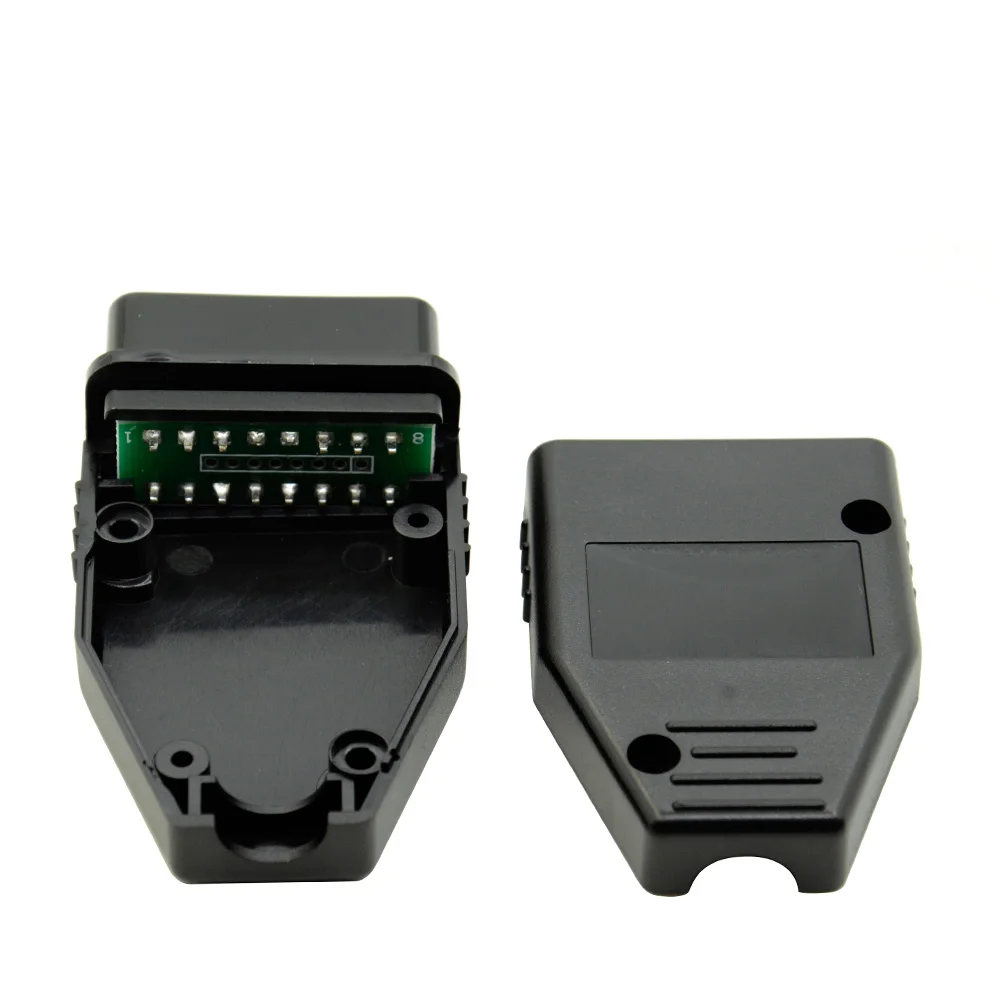 100pcs/lot New Arrival ODB ODB2 ODBII EOBD2 ODB11 J1962 Male Connector Plug Adapter WiringOBD2 16Pin Connector Free Shipping
100pcs/lot New Arrival ODB ODB2 ODBII EOBD2 ODB11 J1962 Male Connector Plug Adapter WiringOBD2 16Pin Connector Free Shipping