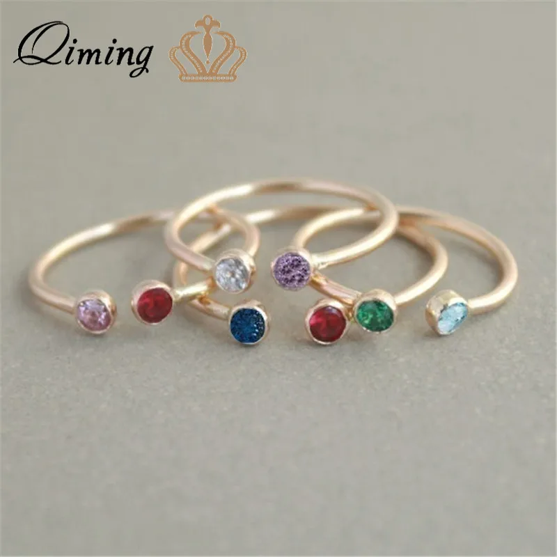 Golden Minimalist CZ Crystal Ring Women Red Pink Blue Stone Statement Jewelry Wedding Adjustable Knuckle Finger Toe Ring Gift
Golden Minimalist CZ Crystal Ring Women Red Pink Blue Stone Statement Jewelry Wedding Adjustable Knuckle Finger Toe Ring Gift