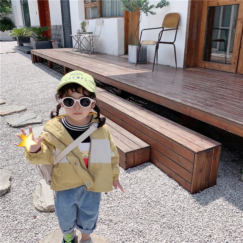 2019 Autumn New Chidlren Casual Loose Coat Kids Baby Jacket with Hooded Color Matching Frock Jacket for Infant Boys and Girls
2019 Autumn New Chidlren Casual Loose Coat Kids Baby Jacket with Hooded Color Matching Frock Jacket for Infant Boys and Girls