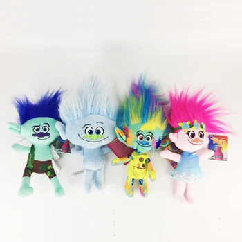 4pcs/lot 25cm Dream Works Movie Trolls Poppy Branch Harper Guy Diamond Plush Doll Toys The Good Luck Trolls Stuffed Toys Gifts
4pcs/lot 25cm Dream Works Movie Trolls Poppy Branch Harper Guy Diamond Plush Doll Toys The Good Luck Trolls Stuffed Toys Gifts