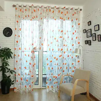 1pc Brilliant Flower Blind Drapes Tulle curtains Daisy Printed Rod Pocket Type Window Panel Fabric Curtain for Living Room Door
1pc Brilliant Flower Blind Drapes Tulle curtains Daisy Printed Rod Pocket Type Window Panel Fabric Curtain for Living Room Door