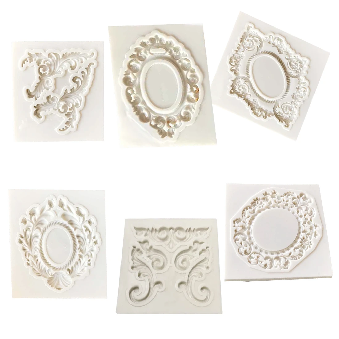 Easy Demoulding Cake Decorating Tools 1PC Retro Frame Chocolate Mold Silicone Soap Mold Fondant Cake Baking Kitchen DIY Tool
Easy Demoulding Cake Decorating Tools 1PC Retro Frame Chocolate Mold Silicone Soap Mold Fondant Cake Baking Kitchen DIY Tool