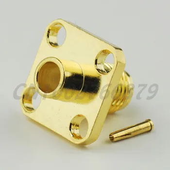 50pcs RF SMA female 4-Hole flange Panel mount Connector for .141'' Cable RG402
50pcs RF SMA female 4-Hole flange Panel mount Connector for .141'' Cable RG402