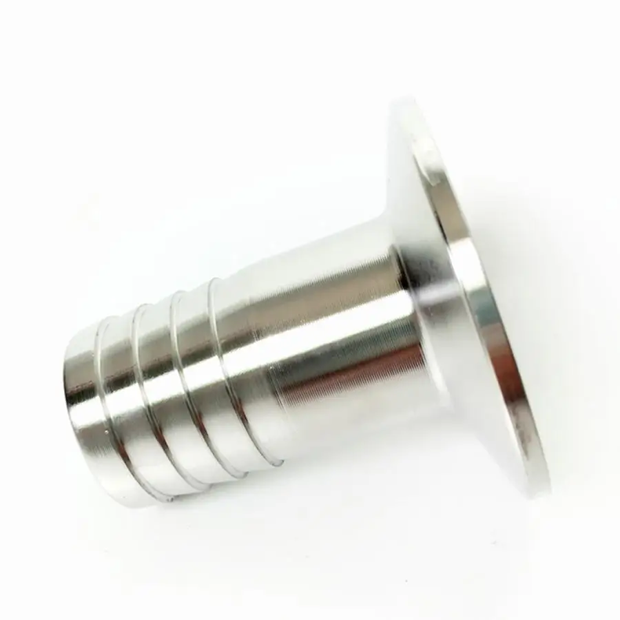 

10mm Hose Barb x 1.5" Tri Clamp SUS 304 Stainless Steel Sanitary Tri-Clover Hosetail Coupler Fitting Home Brew