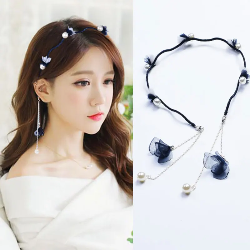Sweet headwear hair accessories fake earrings headband fabric tassel hairpin hair accessories headdress flowers Sen female fresh
Sweet headwear hair accessories fake earrings headband fabric tassel hairpin hair accessories headdress flowers Sen female fresh