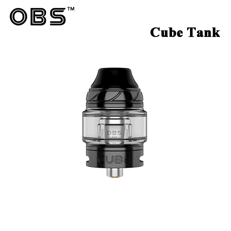Original OBSCube Sub Ohm Tank 24mm diameter and 4ml capacity with M1 Mesh Coil For E Cigarette OBS Cube MOD Vape
Original OBSCube Sub Ohm Tank 24mm diameter and 4ml capacity with M1 Mesh Coil For E Cigarette OBS Cube MOD Vape