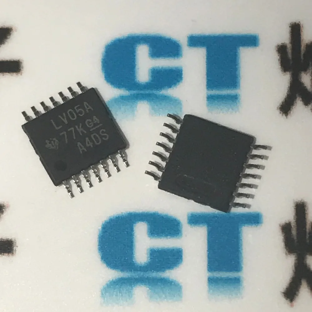 5 шт. в партии Новые и оригинальные SN74LV05APWR LV05A инвертирующий усилитель IC TSSOP 14