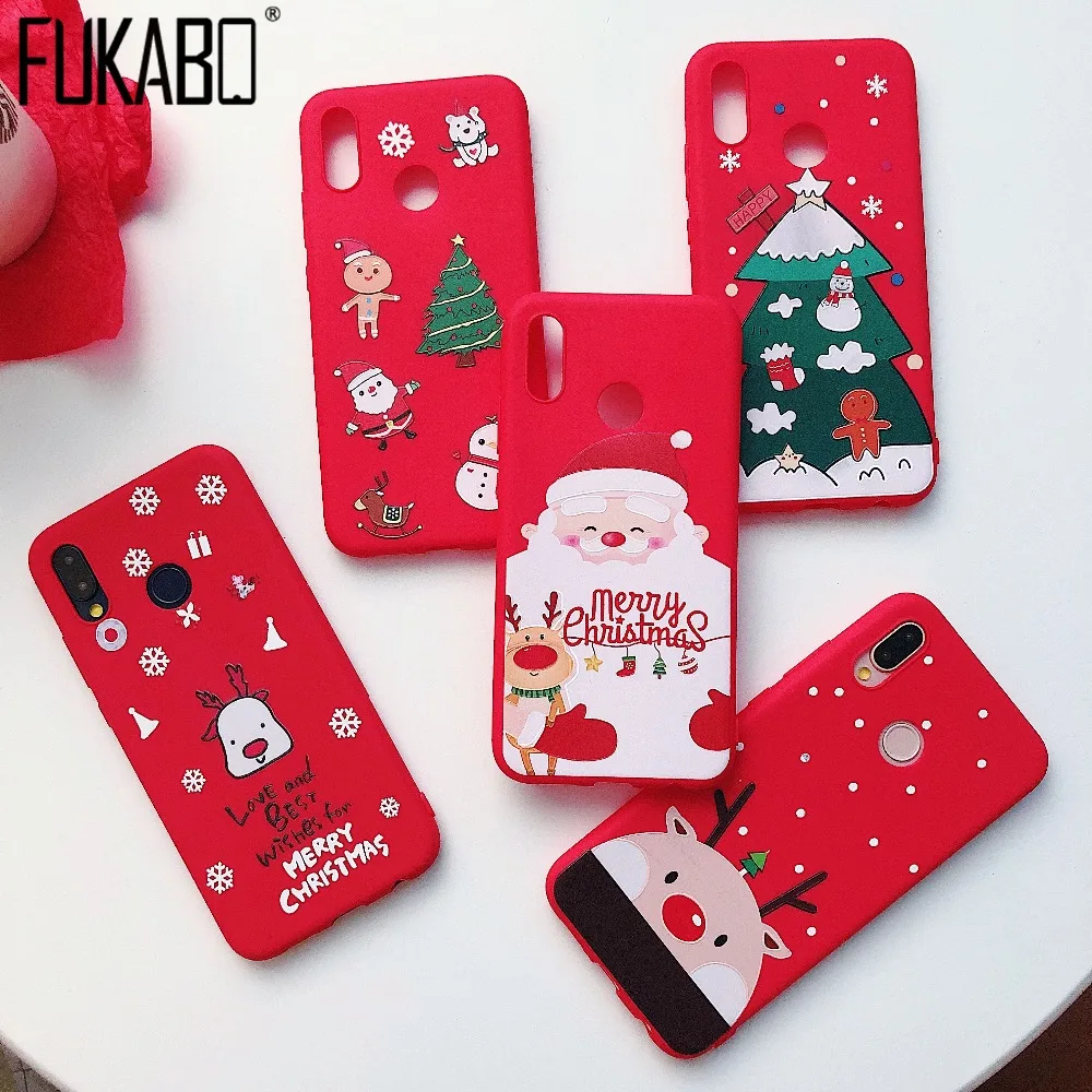 Cartoon Christmas gift Cover Case For Huawei P20 Lite Mate 20 Pro Santa Claus Elk Soft TPU For Huawei Mate 10 lite Phone Cases
Cartoon Christmas gift Cover Case For Huawei P20 Lite Mate 20 Pro Santa Claus Elk Soft TPU For Huawei Mate 10 lite Phone Cases