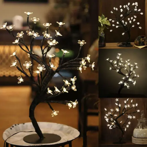 2018 New Xmas Bonsai Flower Lamp Flower Tree Light Desk Lamp Christmas Party Home Decorative Centerpiece
2018 New Xmas Bonsai Flower Lamp Flower Tree Light Desk Lamp Christmas Party Home Decorative Centerpiece