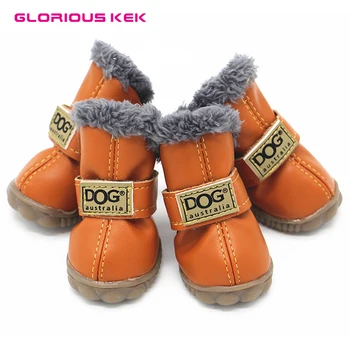 Dog Shoes Winter Waterproof Small Dog Shoes Fleece-Lined Warm Dog Snow Boots Soft Rubber Sole Anti-Slip PU/Suede Chihuahua Shoes
Dog Shoes Winter Waterproof Small Dog Shoes Fleece-Lined Warm Dog Snow Boots Soft Rubber Sole Anti-Slip PU/Suede Chihuahua Shoes