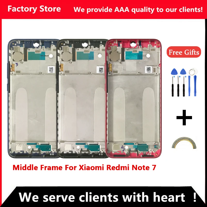 AAA Quality Middle Frame For Redmi Note 7 Middle Frame Housing Cover For Redmi Note 7 Pro Metal Middle Frame
AAA Quality Middle Frame For Redmi Note 7 Middle Frame Housing Cover For Redmi Note 7 Pro Metal Middle Frame