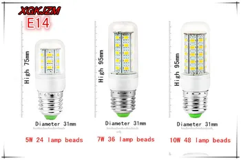 5730 mini super bright led corn light bulb E14 small spiral energy-saving lamp lighting lamp 5w/7w/10w/12w/15w/18w 2pcs / lot
5730 mini super bright led corn light bulb E14 small spiral energy-saving lamp lighting lamp 5w/7w/10w/12w/15w/18w 2pcs / lot