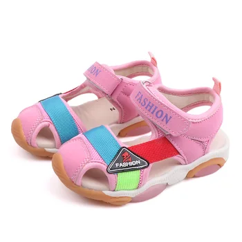 Girls Sandals 2019 New Summer Baby Soft Shoe Toddler Soft Bottom Baotou Sandals Little Girls 1-3-5 Year Children's Shoes
Girls Sandals 2019 New Summer Baby Soft Shoe Toddler Soft Bottom Baotou Sandals Little Girls 1-3-5 Year Children's Shoes