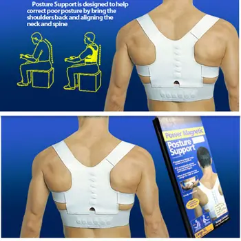 Magnetic Posture Corrector Corset Back Correction Corrective Underwear Back Therapy for Men Women Girl Boy Student Child B001
Magnetic Posture Corrector Corset Back Correction Corrective Underwear Back Therapy for Men Women Girl Boy Student Child B001