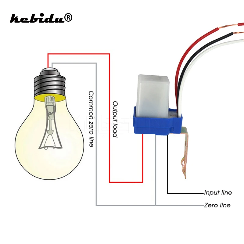 kebidu New DC AC 220V 50-60Hz 10A Automatic Auto On Off Photocell street Light Switch Photo Control Photoswitch Sensor Switch
kebidu New DC AC 220V 50-60Hz 10A Automatic Auto On Off Photocell street Light Switch Photo Control Photoswitch Sensor Switch