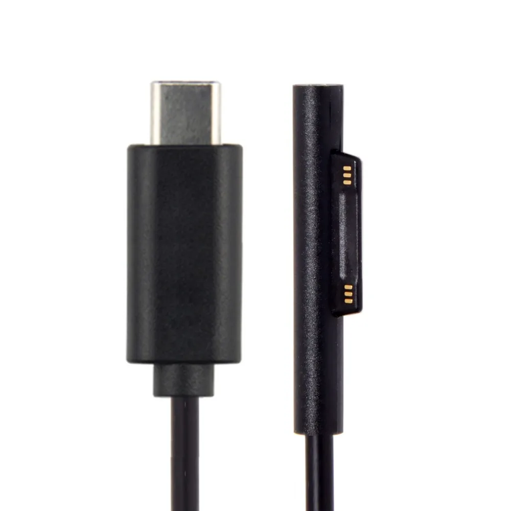 USB 3.1 Type C USB-C DC 12-15V to Surface Pro3 Pro4 Pro5 Pro6 Book Charge Cable 1.8m
USB 3.1 Type C USB-C DC 12-15V to Surface Pro3 Pro4 Pro5 Pro6 Book Charge Cable 1.8m