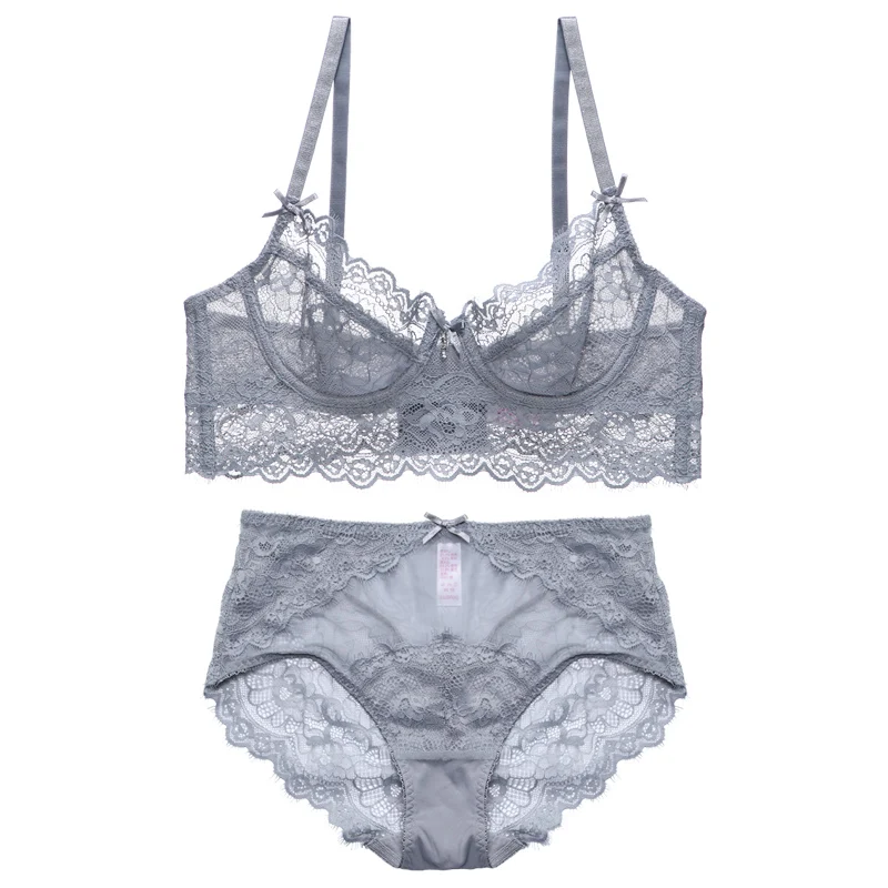 Ultra thin Bra Lace Lingerie set D cup rhinestone bow Unlined Transparent Underwire Mid-rise panty
Ultra thin Bra Lace Lingerie set D cup rhinestone bow Unlined Transparent Underwire Mid-rise panty