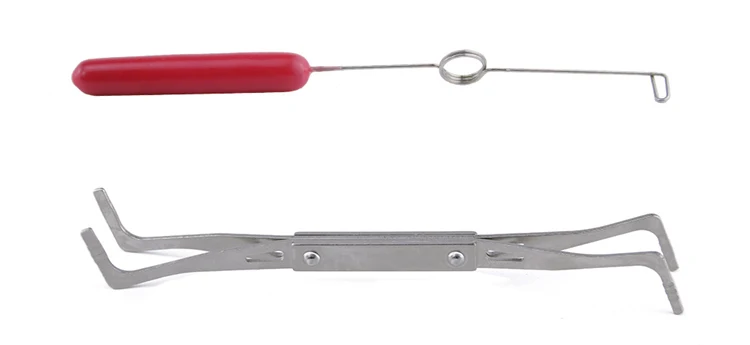 Description Picture 3 of item19 in 1 Multifunction Spring Wrench Tension Set locksmith tools Stainless Steel Tension Wrench/Puch Rod Tools locksmith supplies