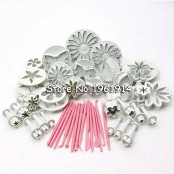 Hot Sale 47pcs Pastry Cutters Tools Sugarcraft Cake Decorating Mold Fondant Icing Plunger
Hot Sale 47pcs Pastry Cutters Tools Sugarcraft Cake Decorating Mold Fondant Icing Plunger