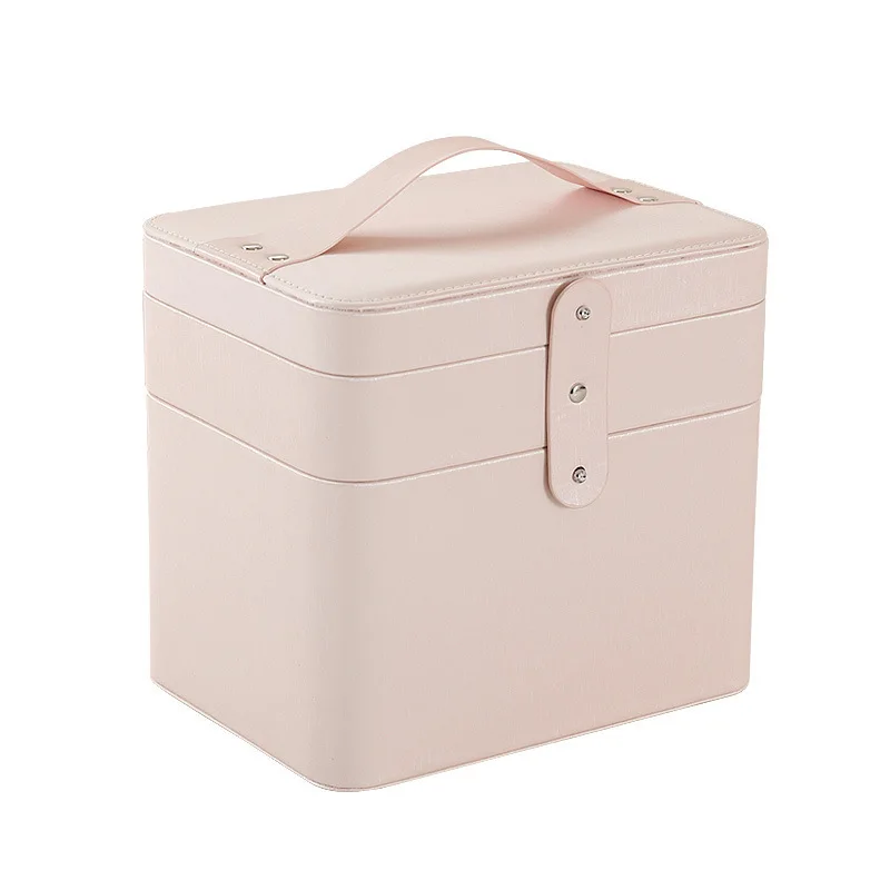 Caixa Organizadora 2019 New Limited Special Pu Large Capacity Cosmetics Bin Pure Color Wholesale Receive A Case Jewelry Boxes
Caixa Organizadora 2019 New Limited Special Pu Large Capacity Cosmetics Bin Pure Color Wholesale Receive A Case Jewelry Boxes