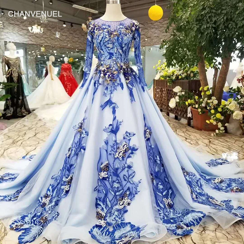 LSS1009 blue mothers of brides dresses O-neck long tulle sleeves a-line color muslim evening dress real photos free shipping
LSS1009 blue mothers of brides dresses O-neck long tulle sleeves a-line color muslim evening dress real photos free shipping