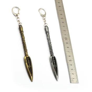 New Movie Jewelry Keychain Holder Metal Wakanda King T'Challa Black Panther Pendants Keyring For Men Car Accessory
New Movie Jewelry Keychain Holder Metal Wakanda King T'Challa Black Panther Pendants Keyring For Men Car Accessory