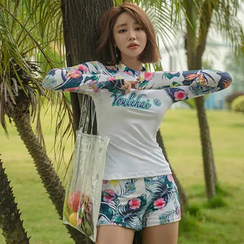 WackDaria women surfing suit print patchwork sexy split type long sleeve maillot de bian femma fast drying summer beach
WackDaria women surfing suit print patchwork sexy split type long sleeve maillot de bian femma fast drying summer beach