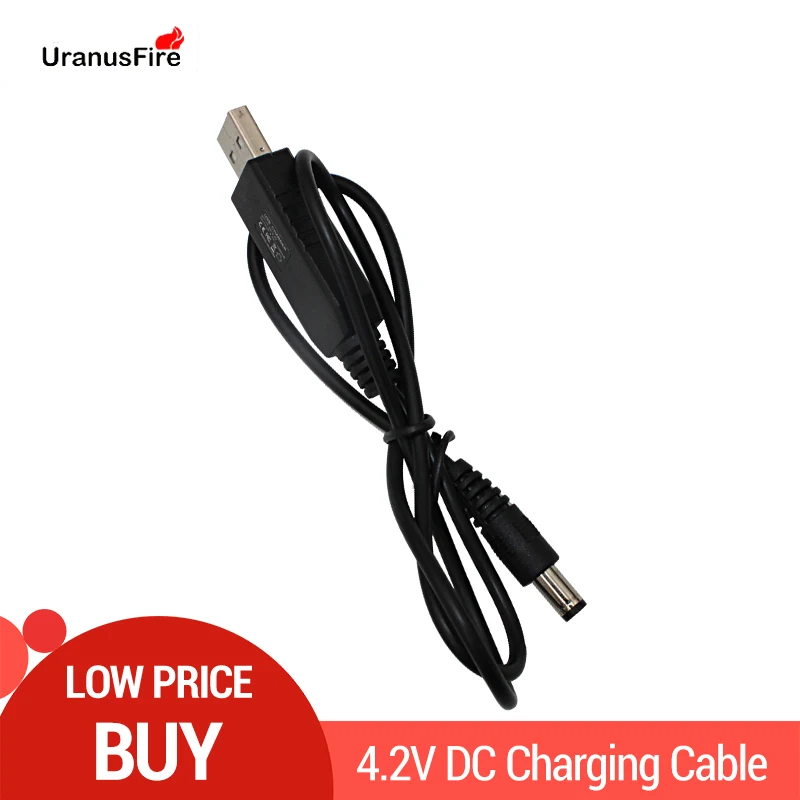 Portable Flashlight 4.2V DC USB Wall Charging Cable 645mm Lighting Headlight Charging Cable Flashlight Line
Portable Flashlight 4.2V DC USB Wall Charging Cable 645mm Lighting Headlight Charging Cable Flashlight Line