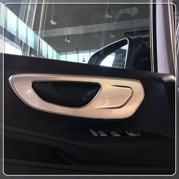 ABS Matte Car Interior Front Side Door Handle Bowl Cover Trim For Mercedes-Benz Vito 2014 - 2019 Accessories Car Styling
ABS Matte Car Interior Front Side Door Handle Bowl Cover Trim For Mercedes-Benz Vito 2014 - 2019 Accessories Car Styling