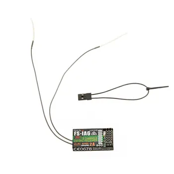 Flysky FS-iA6 2.4G 6 Channel 6CH Remote Control Receiver with Double Antenna for FS i4 i6 i10 GT2E GT2F GT2G Transmitter F17283
Flysky FS-iA6 2.4G 6 Channel 6CH Remote Control Receiver with Double Antenna for FS i4 i6 i10 GT2E GT2F GT2G Transmitter F17283