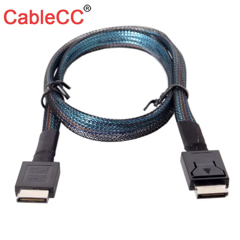 CableCC OCuLink SFF-8611 to OCuLink PCIe PCI-Express SFF-8611 4i SSD Data Active Cable 50cm
CableCC OCuLink SFF-8611 to OCuLink PCIe PCI-Express SFF-8611 4i SSD Data Active Cable 50cm