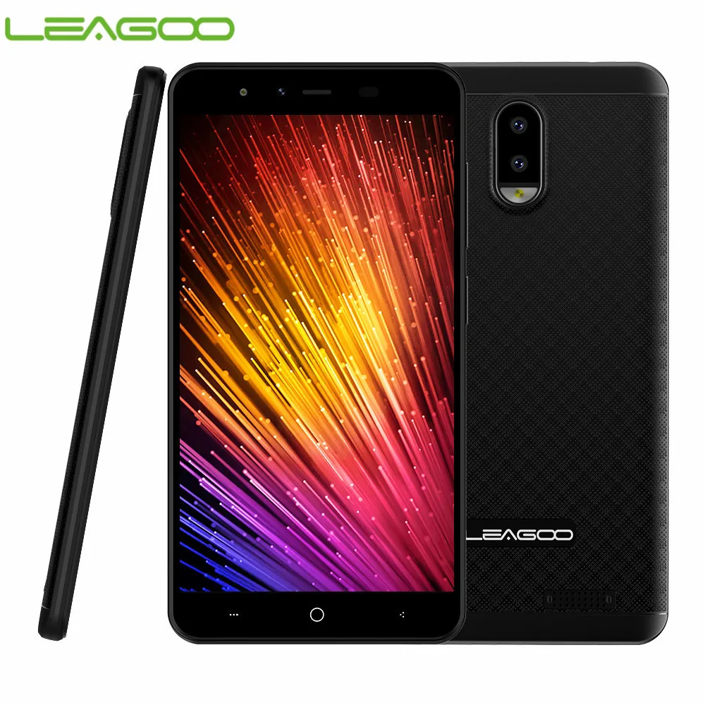 

LEAGOO Z7 4G Smartphone 5.0" Android 7.0 Quad Core 3000mAh 1GB RAM 8GB ROM Dual Rear Camera Dual SIM Mobile Phone