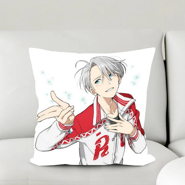 Oct. New Home Textile Yuri On Ice Anime Victor Nikiforov Polyester One-sided Two-sided Square Pillow Case Hot Sale #41033
Oct. New Home Textile Yuri On Ice Anime Victor Nikiforov Polyester One-sided Two-sided Square Pillow Case Hot Sale #41033
